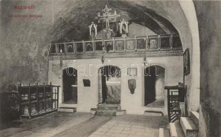 Nazareth ancient synagogue interior