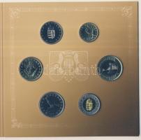 2001. 1Ft-100Ft 7klf db, szettben "Ezeréves a magyar pénzverés" T:BU + 2002. 1Ft-100Ft 8kl...