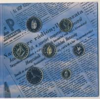 2001. 1Ft-100Ft 7klf db, szettben "Ezeréves a magyar pénzverés" T:BU + 2002. 1Ft-100Ft 8kl...