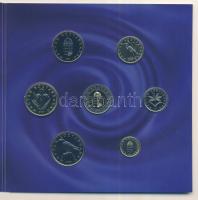 2007. 1Ft-100Ft 8klf db, dísztokos szettben, benne 50Ft "50 éves a Római Szerződés" T:BU +...