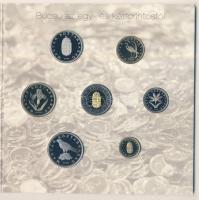 2008. 1Ft-100Ft 7 klf db, "Búcsú az egy- és kétforintostól" dísztokos szettben T:PP + 2008...
