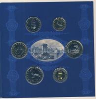 2008. 1Ft-100Ft 7 klf db, "Búcsú az egy- és kétforintostól" dísztokos szettben T:PP + 2009...