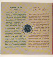 2002. 1Ft-100Ft 8klf db, szettben "Kossuth Év", benne 100Ft "Kossuth" T:BU