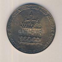 1983. "Szent István Bazilika felújítása" nagyalakú öntött Br emlékérem (d=82mm) Szign.:PAX...