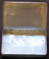 1948 Centenáriumi szivarkás fémdobozka az 1848-as szabadságharc emlékére 11,5x7,5x1,5cm