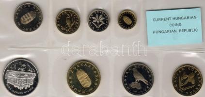 1992. 1Ft-200Ft 8 klf db szett T:PP RRR!!! 1Ft-100Ft-ig csak 1000db létezik!
