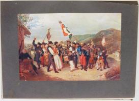 1904 A Magyar festőművészet Albuma A magyar festészet fejlődése a régiektől az újakig, tíz színes mű...