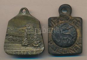 14db különféle turista jelvény és kitüntetés T:2
14 different tourist badge and decoration C:XF