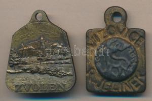 14db különféle turista jelvény és kitüntetés T:2
14 different tourist badge and decoration C:XF