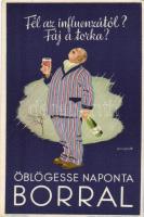 Wine advertisement, humour, s Gönczi Gebhardt (EK)