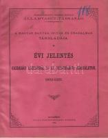 1903 Szabadalmazott Osztrák-Magyar Államvasút-Társaság: A Magyar Bányák, Huták, és Uradalmak Társládája évi jelentése
