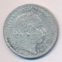 1868KB 20Kr Ag "Magyar Királyi Váltó Pénz" T:3