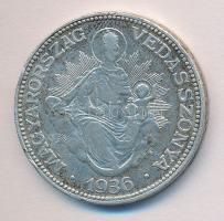 1936. 2P Ag "Madonna" T:2-