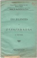 A Kossuth Lajos jótékonysági és önsegélyező egyesület évi jelentése; Kálmán M. és tsa nyomda