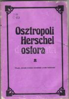 1985 Osztropoli Herschel ostora: viccek, adomák, bölcs mondások a zsidó folklórból