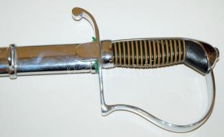 1848-as mintájú katonai díszőrségi kard a Kádár-korból szép állapotban, hüvellyel / 
Hungarian milit...