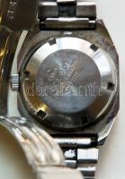 Seiko márkájú működőképes vízálló, sorszámozott automata női karóra fém szíjjal, naptárral /
Seiko n...