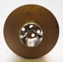 ~1900 Antik shaker parafaszigetelésű réz tetővel (kis repedéssel) /
Antique shaker with copper-cork ...