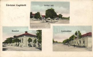 Cegléd kaszinóval és ipartestülettel