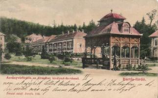 Bártfafürdő Erzsébet fountain, Divald