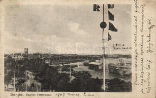 Shanghai English Settlement (fl)