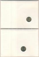 Haiti 1975. 10c + Sao Tomé és Príncipe 1977. 5D, mindkettő érmés, bélyeges borítékon ismertetővel T:...