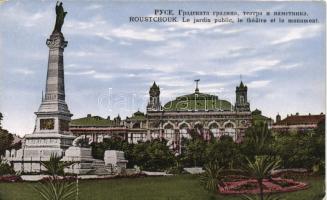 Ruse, Roustchouk; Theatre, Public Park, Monument (fa)