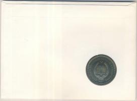 Albánia 1987. 5L "Durazzo" bélyeges érmés borítékon, ismertetővel T:1
Albania 1987. 5 Leke...