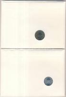 Honduras 1980. 10c + Szomália 1976. 10s, mindkettő bélyeges érmés borítékon, ismertetővel T:1
Hondur...