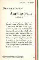 Giosue Carducci's Commemorazione di Aurelio Saffi / Italian national poem, propaganda