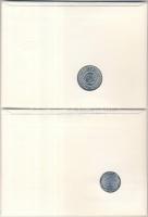 Bangladesh 1974. 10P + Indonézia 1961. 50S, mindkettő bélyeges érmés borítékon, ismertetővel T:1
Ban...