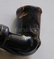 Régi cseréppipa (kis sérüléssel)