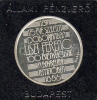 1986. "Liszt Ferenc" ezüst eredeti csomagolásban 12g T:PP RR!! Csak 3000db!