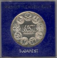 1974. "KGST" 100Ft ezüst eredeti tokban T:BU