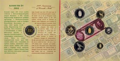 2002. 1Ft-100Ft "Kossuth" szett 7 klf db T:PP RR!! Csak 3000db!