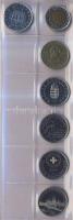 2002. 100Ft "Kossuth" + 2003. 20Ft "Deák" + 2004-2007. 50Ft 5db klf emlékverete ...