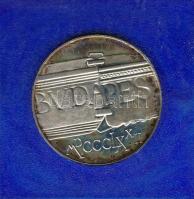 1972. "Budapest" 100Ft ezüst eredeti tokban T:BU