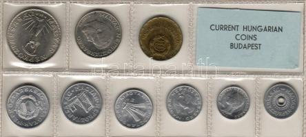 1976. Forgalmi szett 2f-10Ft 9klf db T:BU