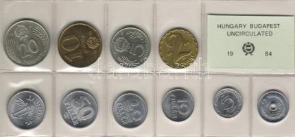 1984. Forgalmi szett 2f-20Ft 10klf db T:BU