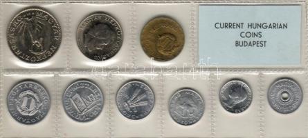 1972. Forgalmi szett 2f-10Ft 9klf db T:BU