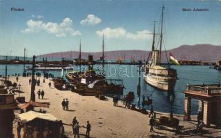 Fiume Adamich port, hungarian steamship (wet damage)