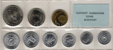 1978. Forgalmi szett 2f-10Ft 9klf db T:BU