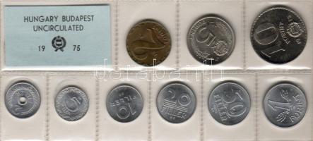 1975. Forgalmi szett 2f-10Ft 9klf db T:BU