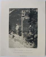 Az Érdekes Újság I. világháborús harctéri képeiből: Távírók munkája az olasz fronton / Military photo from the Italian front lines in World War I