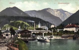 Ebensee factory, port, steamship