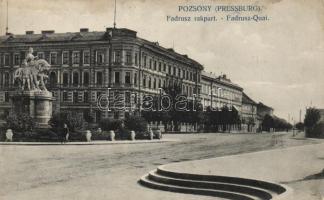 Pozsony Fadrusz quay