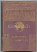 Magyar Földrajzi Társaság Könyvtára: Baktay Ervin Pandzsáb. Bp., Franklin. aranyozott kiadói egészvá...