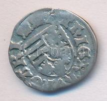 1482-1490. Denár Ag "I. Mátyás" T:3
Huszár: 720., Unger I.: 566.b