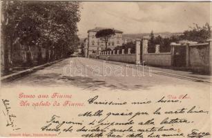 1899 Fiume hosszúcímzéses