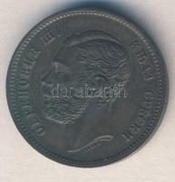 Szerbia 1868. 5P "III. Mihály" T:2
Serbia 1868. 5 Para "Michael III" C:XF